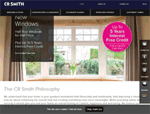 Tablet Screenshot of crsmith.co.uk